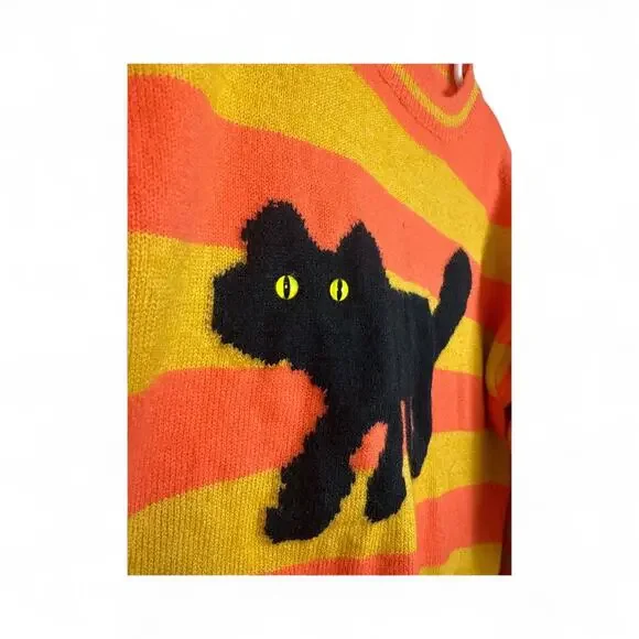 Striped cat sweater - Picture 3 of 5